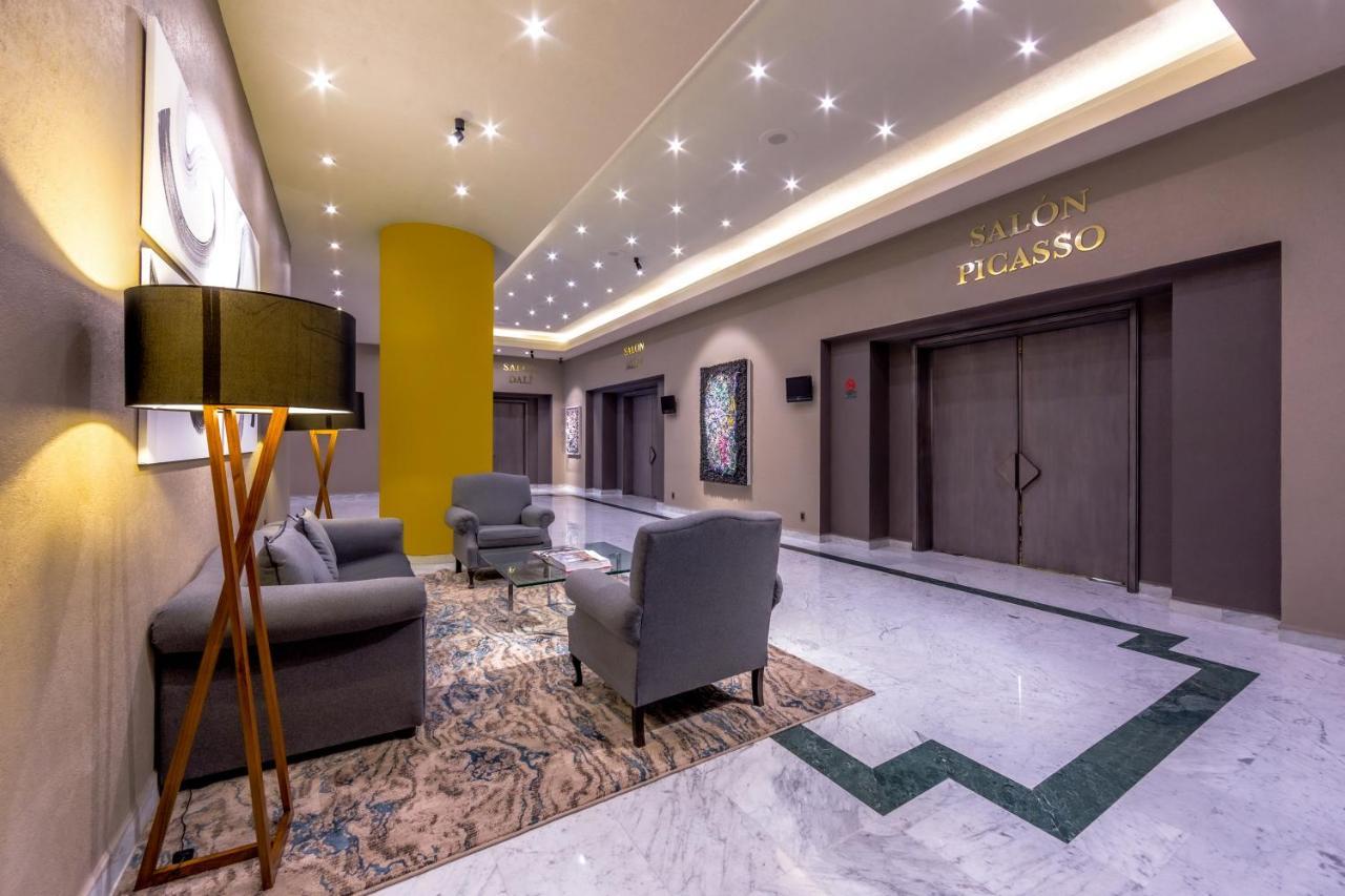 La Joya Pachuca Hotell Exteriör bild The lobby of the hotel