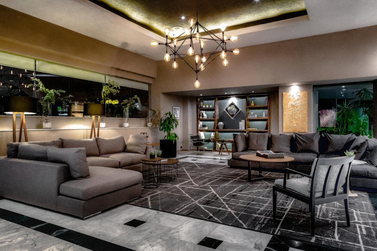 La Joya Pachuca Hotell Exteriör bild Lobby